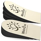 Adjustable Heel Lift Inserts for Shoes - Welnove 4 Layers Orthopedic Shoe Lifts for Women Uneven Legs Leg Length Discrepancy