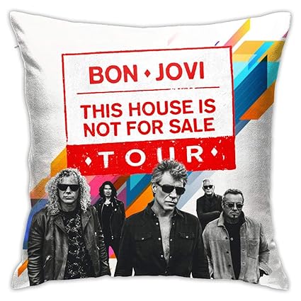 Amazon Com Fengyuqi Bon Jovi Throw Pillow Covers Decorative