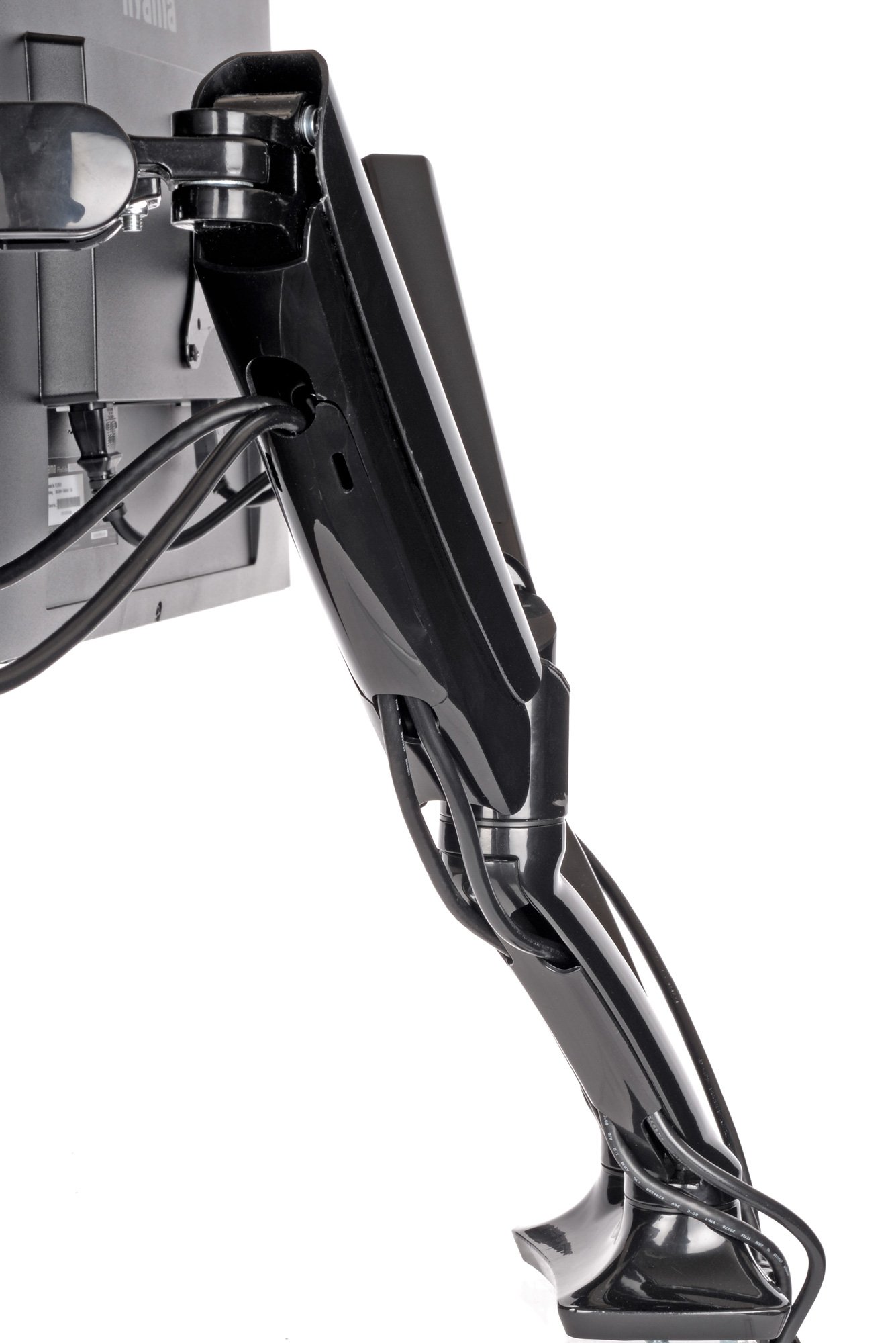 iiyama DS3001C-B1 Single Gas Spring Desk Mounting Arm - Black