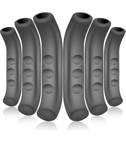 Leviers de ein en silicone pour vélo, 1 paire, accessoires de
