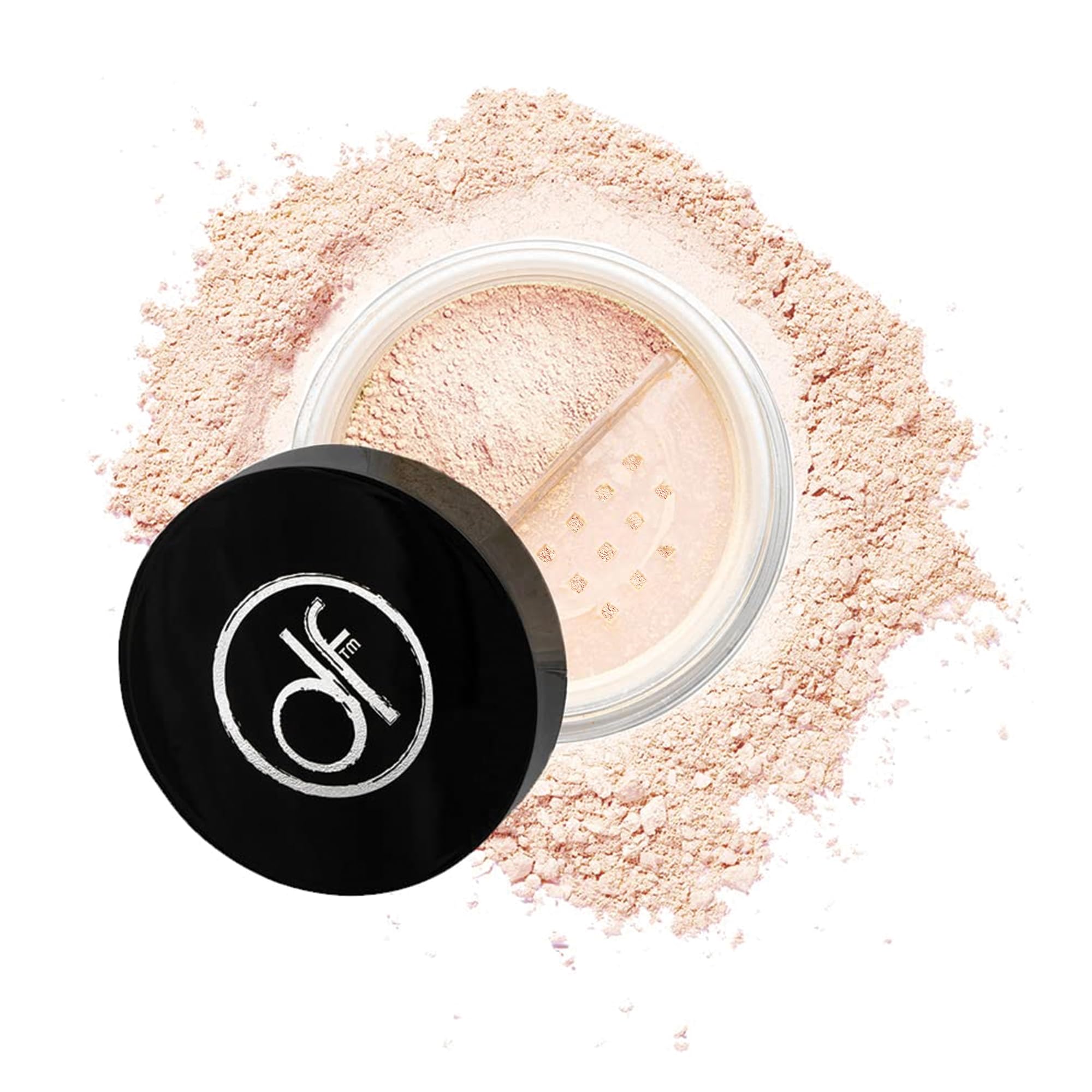 Dermaflage Mineral Powder Foundation - Full Coverage, Talc-Free & Lasting Matte Finish - Natural Ingredients with Antioxidants - Safe for Sensitive Skin & Made in USA
