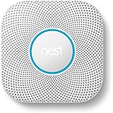 Nest Protect Smoke and Carbon Monoxide Alarm, Protect Your Home From Fire and Gas Leaks, Even When You're Away, Battery Powered (Second Generation)