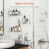 Lifewit Floating Shelves 4 Pack Clear Acrylic 38.1cm Wall Display 15x4 in view 7
