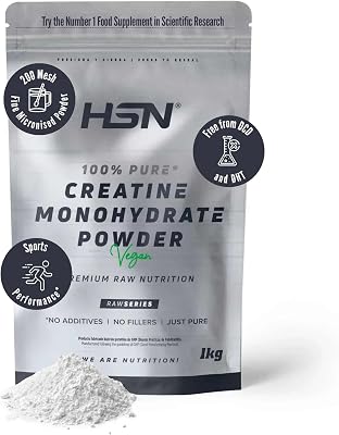 Creatina Monohidrato en Polvo (200 mesh) Sin Sabor 1 Kg