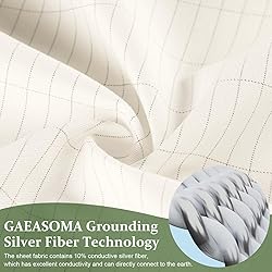 Grounding Sheets King Size, 10% Pure Silver Fiber