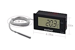 Hotloop Digital Oven Thermometer Heat Resistant up