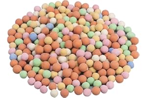 VIREKM Artificial Landscaping Pebbles, Decorative Clay Pebbles Garden Landscaping Stones Gravel Filler for Home Decoration Flower Bed Fish Tank Plants Vases Succulents