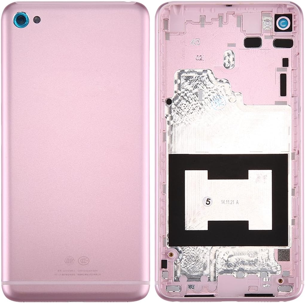 YUANSHIHUI Mobile Phone Accessories for Lenovo S90 Aluminum Alloy Battery Back Cover(Grey) (Color : Pink)