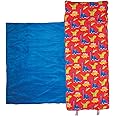 Stephen Joseph, Toddler All Over Print Nap Mat with Soft Blanket and Removable Pillow for Boys & Girls, Kids Sleeping Bag for Elementary, Daycare, Preschool with Carry Handle