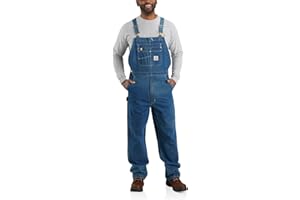 Carhartt mens Loose Fit Denim Bib Overall (Big & Tall)