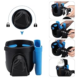 Accmor Stroller Cup Holder with Phone Holder, Bike