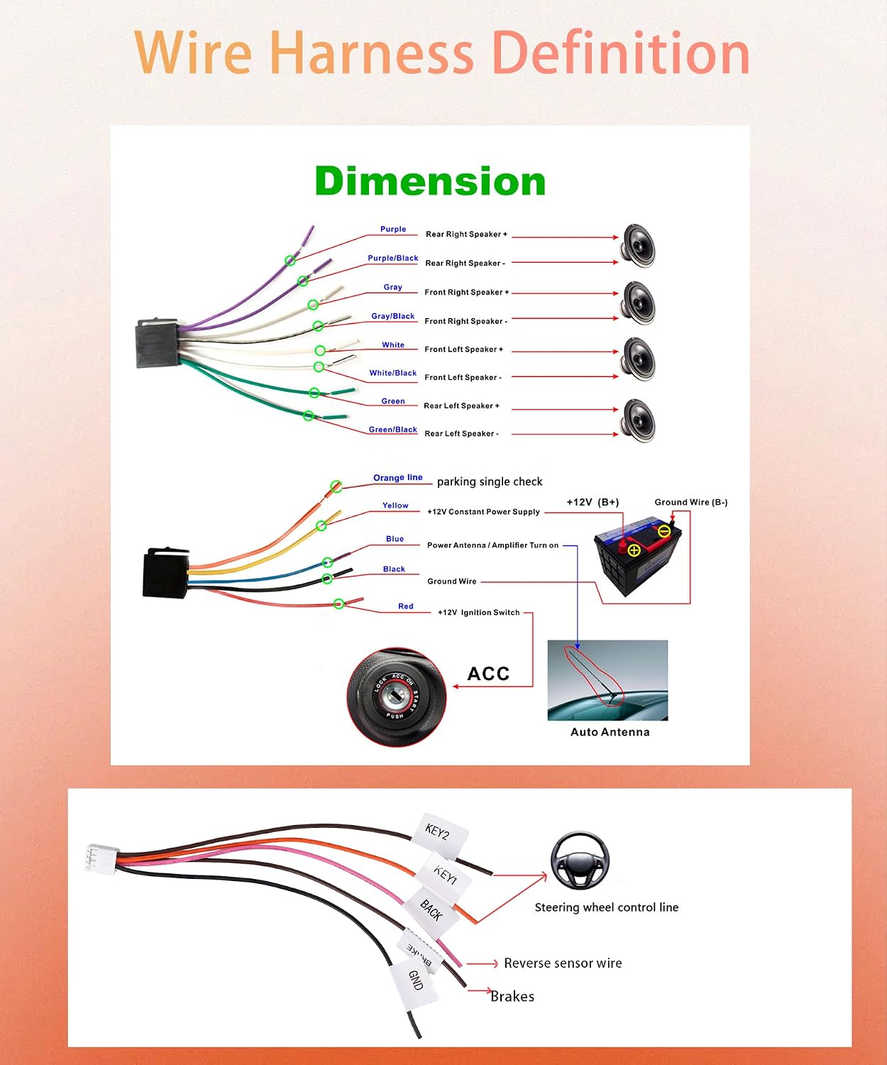 Rear Panel Connection Reference