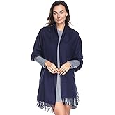 HOYAYO Pashmina Shawl Wraps Cashmere Feel Soft Scarves Evening Dresses Wedding Bridesmaid Scarf for Women Gift Travel Blanket