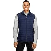 Ash City - Core 365 Men's Prevail Packable Puffer Vest L CLASSIC NAVY