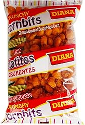 Prodiana Cornbits Hot Snack 4.30 oz - Elotitos Picante