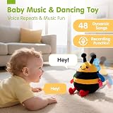 hahaland 4-in-1 Dancing Bee Baby Toy 6-12 Months Montessori Sensory view 3