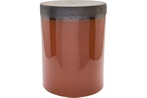 Artistic Weavers Andalusia Garden Stool, Burnt Orange