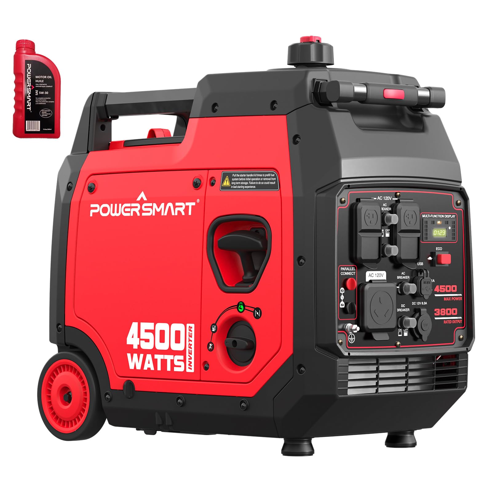 Power Smart Generator Mua PowerSmart 4500-Watt Super Quiet Inverter Generator, Portable ...