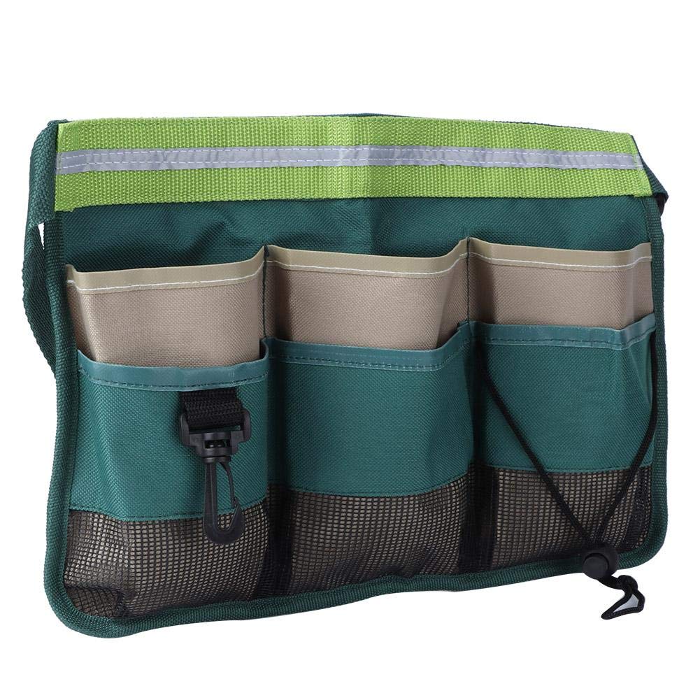 Cikonielf Multi-Pocket Garden Tools Storage Bag with Adjustable Belt Waist Hanging Pouch Organizer Gardening Supplies
