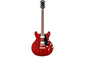 Guild Guitars Starfire I DC Semi-Hollow Body Electric Guitar, Cherry Red, Double-Cut w/stop tail, Newark St. Collection