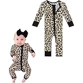 Posh Peanut Convertible Baby Sleepers - Girls Footless Baby Pajamas with 2 Way Zipper for Easy Diaper Changes