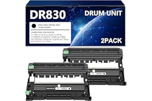 KMINOTEH DR830 Drum Unit for Brother Printer Replacement for Brother DR830 Drum Unit for HL-L2460DW HL-L2400D HL-L2405W HL-L2465DW HL-L2480DW MFC-L2820DW DCP-L2640DW Printers (2 Pack)