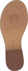 Vince Camuto Women's Liba Flat Sandal, Caramello, 6.5
