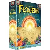 Lookout Flowers: A Mandala Game - Colorful Strategy Board Game, Tile Placement Game for Kids &amp; Adults, Ages 10+, 2-4 Players, 20-30 Minute Playtime, Made Games