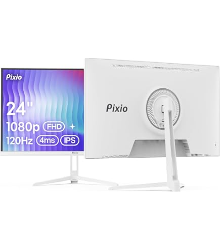 Amazon.com: Pixio PX32U Wave White 32 inch 144Hz Refresh Rate 4K