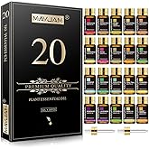 MAYJAM Tea Tree 20 Pcs Pure Essential Oil Gift Set, for Diffuser, Humidifiers, Skin Care, Massage, Fragrance Oil Scent for DIY Candle and Soap Making, Gift for Friend (5ML)
