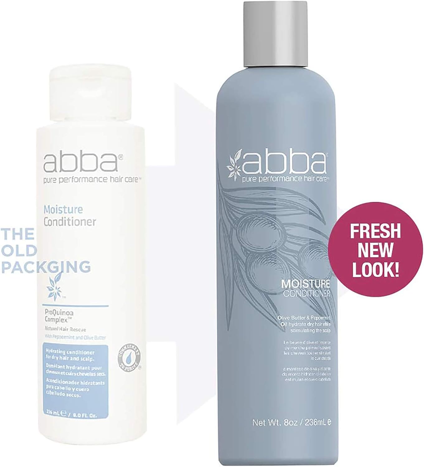 ABBA Moisture Shampoo, Color-Safe, Hydrates And Strengthens Hair, Eliminates Static Frizz And Softens Tresses - Image 4