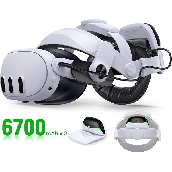 Amazon.com: BOBOVR M2 Pro Double Battery Pack Head Strap