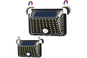 EJYTRVT Magnetic RV Solar Lights with Motion Sensor, Waterproof RV Exterior Lights for Camper, Trailer, 5th Wheel & Truck Por
