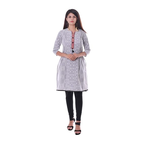 Women's Feeding Kurti_Multicolour_B85b_X-Large