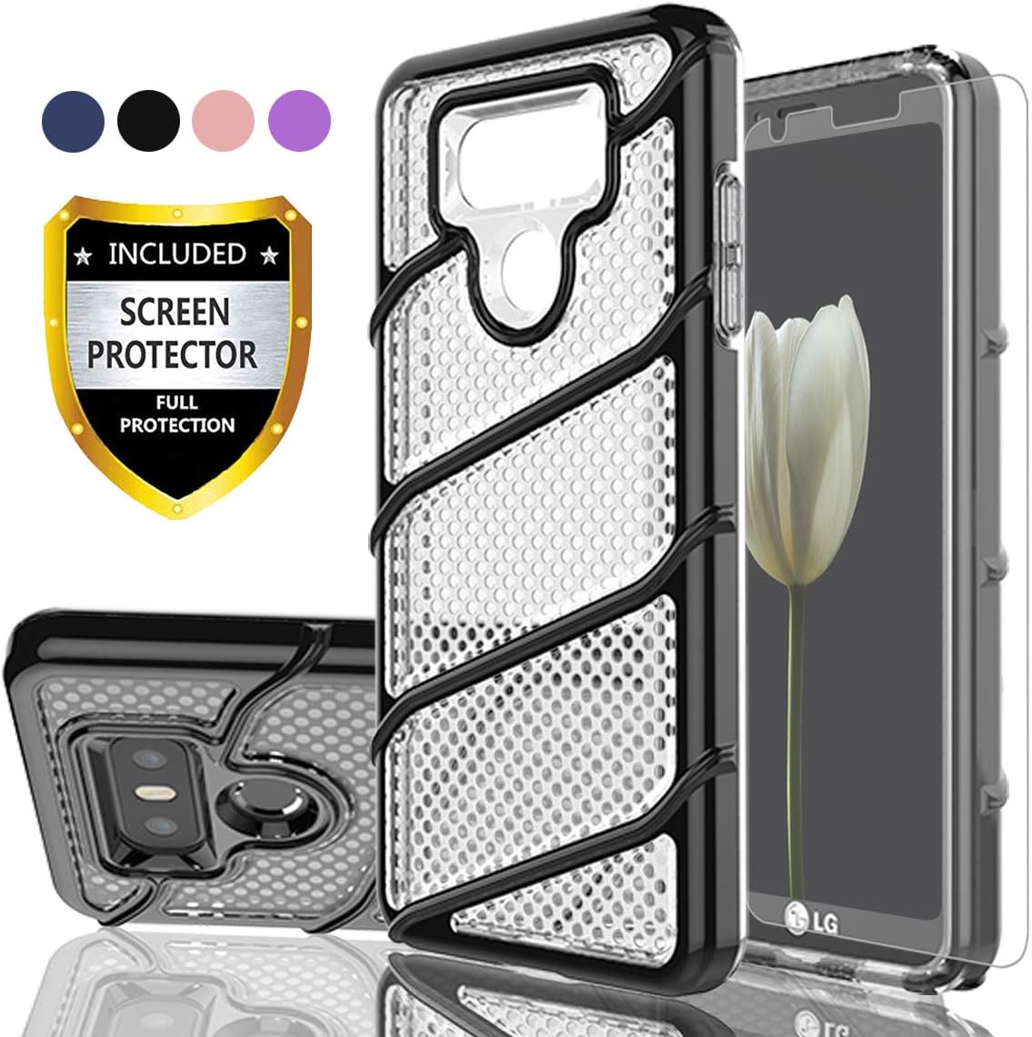 Best lg g6 cases with screen protector