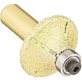 Toolocity RBQL044610 3/8-Inch Radius Brazed Router Bit 1/2-Inch Shank with Bearing