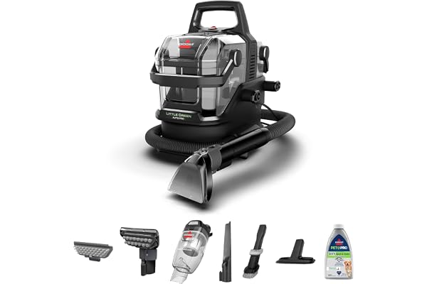 BISSELL Little Green Auto Pro Portable Deep Cleaner | Strongest Suction, Professional Auto Tools, Self-Cleaning Stain Tool, D