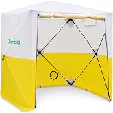 JAX3 Professional Pop Up Work Tent: Fiber Splicing, Welding, HVAC &amp; More | 7 ft stand-up height, rear cable port, 60-second one-person setup, CPAI-84 V-0 flame retardant, solid fiberglass poles