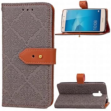 Ougger Handyhülle für Huawei Honor 5c / GT3 Hülle Tasche, Klassische Fresken BriefHülle Tasche Schale Schutzhülle PU Leder We