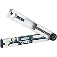 BOSCH GAM 220 MF 4-in-1 Digital Angle Finder, Includes Leg Extension, 4 AA Batteries, & Carrying Case
