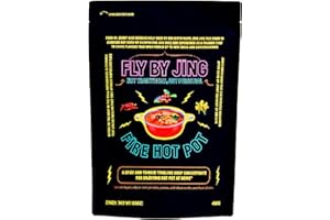 FLYBYJING Fire Hot Pot Soup Base, Spicy Sichuan Hot Pot at Home, Packed with Umami Flavor, No MSG, Vegan and Sugar Free, Perfect and Unique Dinner Party or Family Meal (Pack of 2)