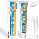 HEALMUSZ Wart Remover Cream, Fast Acting Gel Wart Remover Freeze Off Ointment for Warts, Plantar Warts, Common Warts, Flat Warts, Corns, Calluses- All Skin Type