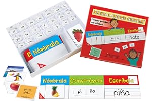 Really Good Stuff Make-A-Word Center - Syllable Practice for Spanish Language (ESL/Bilingual Classroom)