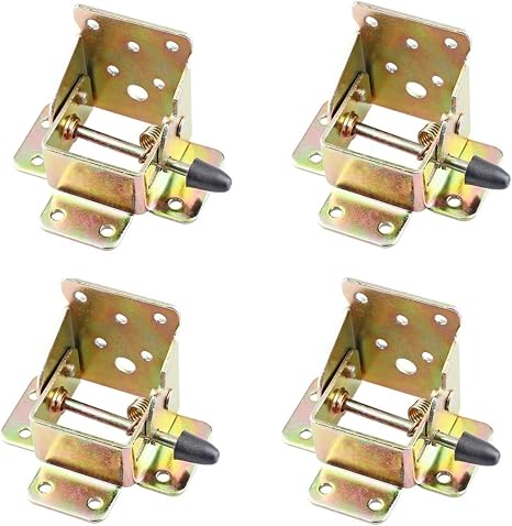 Amazon アウプル 折りたたみ テーブル 天板 脚 接続用 金具 4個セットdiy オリジナル テーブル 製作 部品 補修 交換 パーツ ブロンズ 建築金物