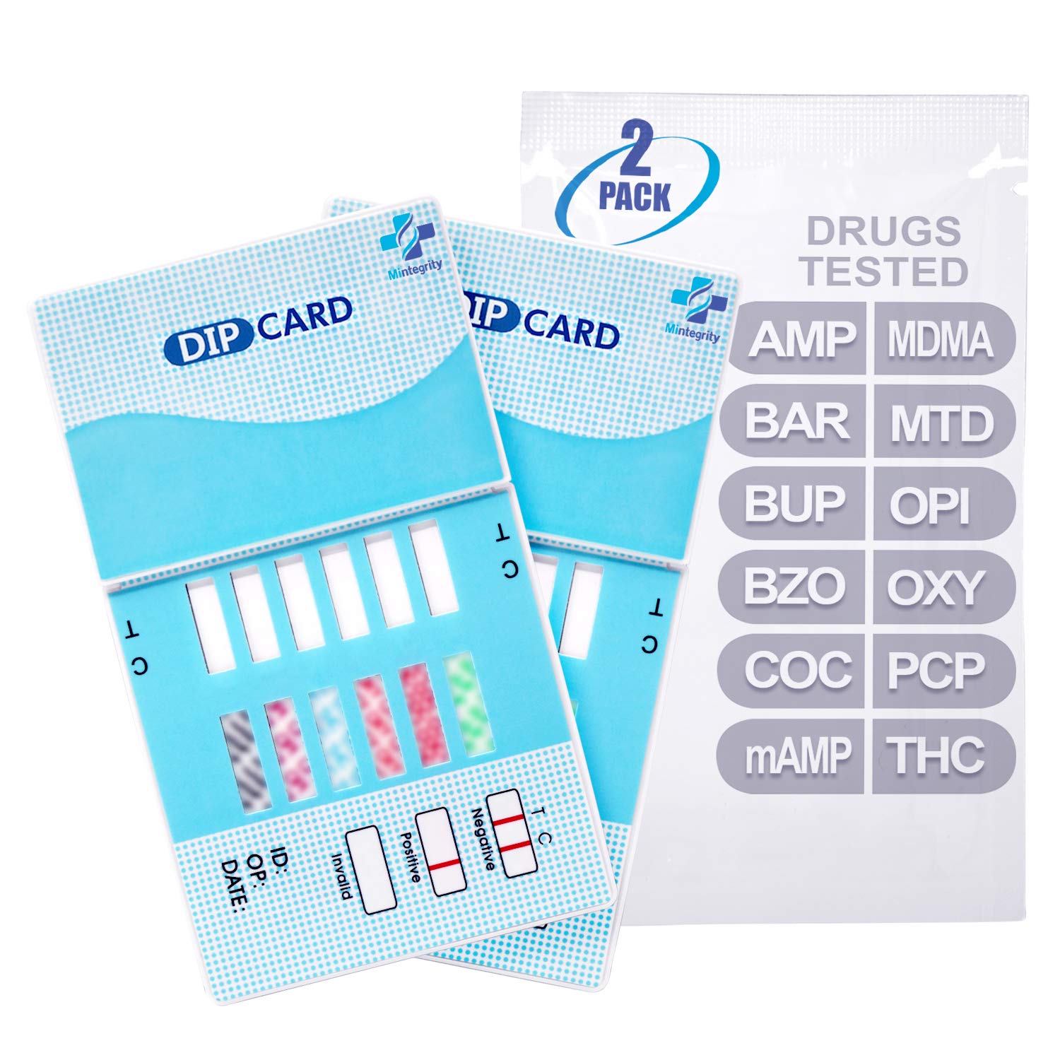 Buy MiCare [2pk] 12Panel Urine Drug Test Card (AMP/BAR/BUP/BZO/COC