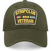 Strip Club Veteran Dad hat Pre Curved Visor Cotton Ball Cap Baseball Cap PC101