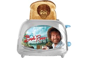 BOBROSS Bob Ross Toaster - Toasts Bob's Iconic Face onto Your Toast