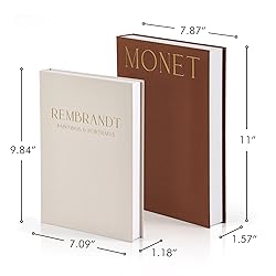 Beautiful Decorative Books - Set of 2 Linen Boxes