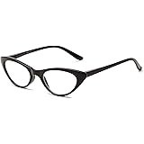 Readers.com The Brit Cat Eye in Leopard or Black 1960s Style Glasses Reading Glasses