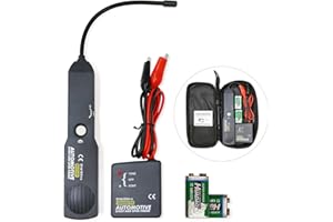 Cable Tracker Electrical Circuit Tester, DC6-42V Wire Tracer Automotive Short and Open Circuit Finder EM415PRO, Wire Tracing 